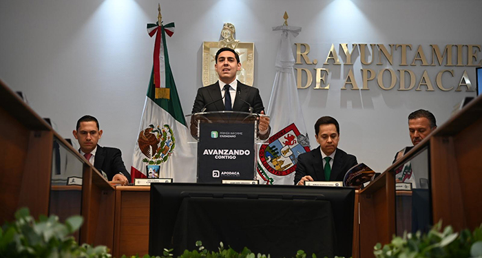 César Garza Arredondo cumple primer año con resultados históricos para Apodaca 1 0 2 1