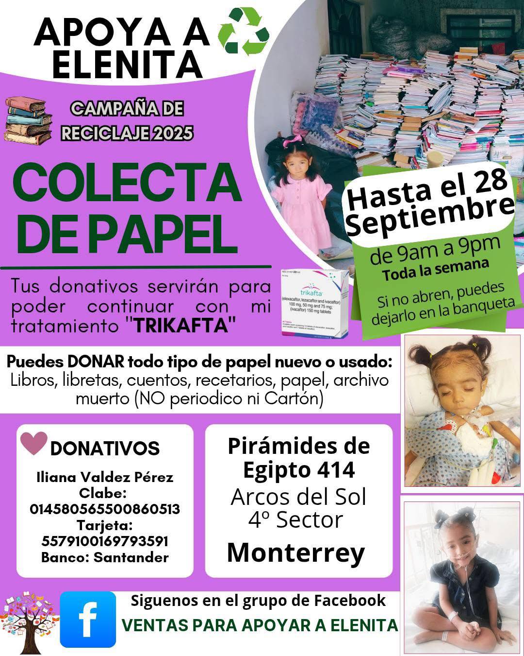 Elenita sigue luchando: tu ayuda puede darle el aire que necesita para vivir 1 547721205 801361019241459 8463831964671379248 n