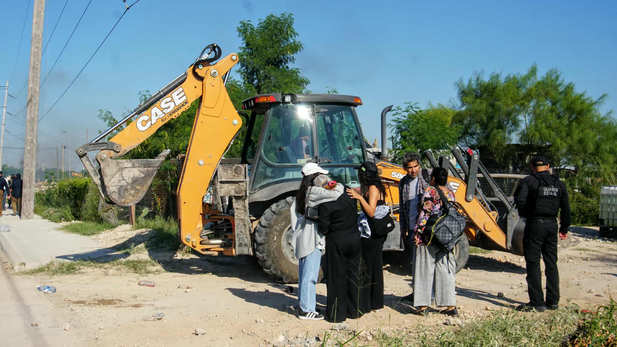 Desalojan 500 familias habitantes de asentamiento irregular en Reynosa 14 553772871 1407032934178555 2595671502515685209 n