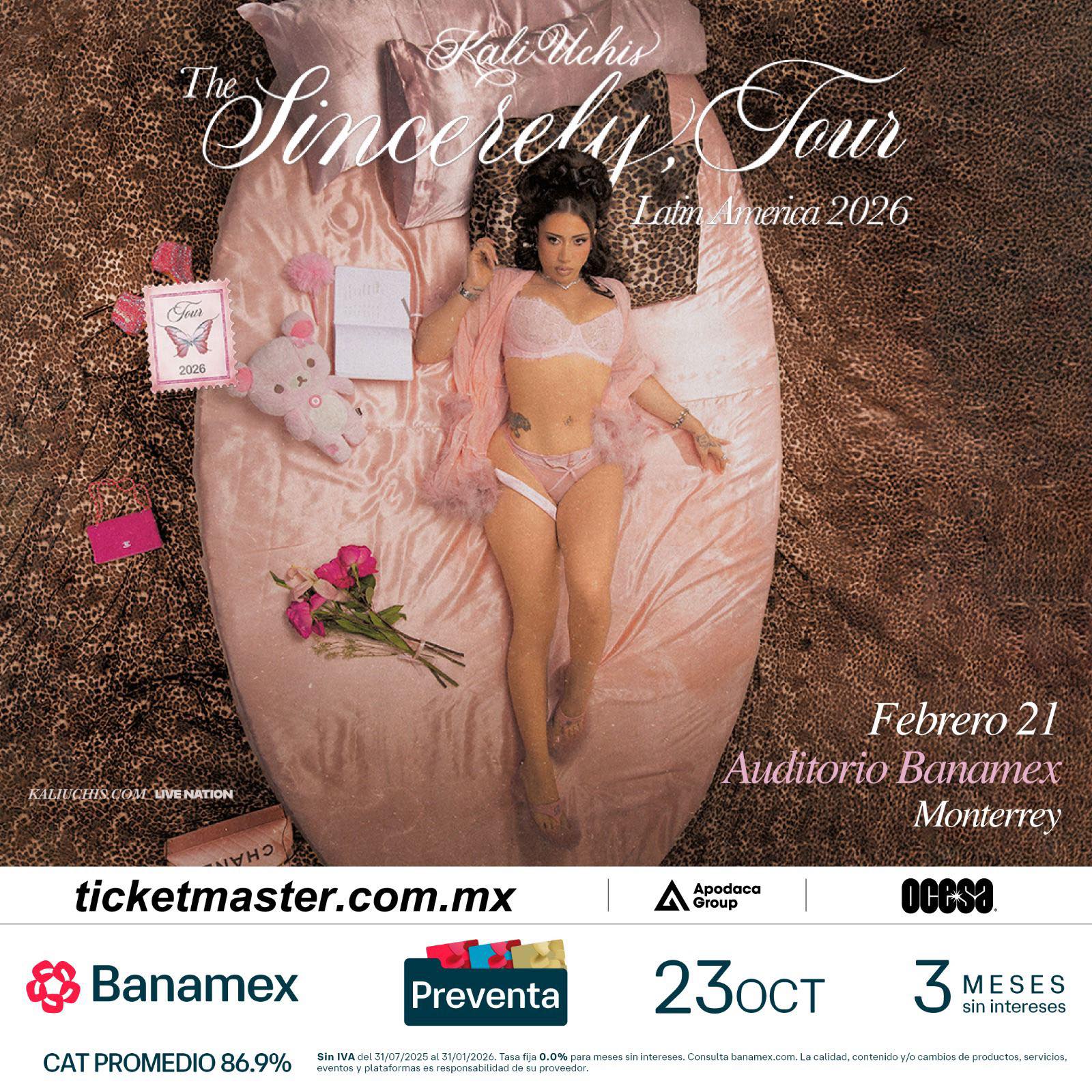Kali Uchis traerá su gira The Sincerely, Tour a Monterrey 1 553833685 1381127256962728 2947760066671728895 n