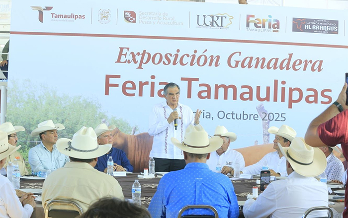 Inaugura Américo Villarreal exposición ganadera en la Feria Tamaulipas 2025 1 AMERICO 1 4