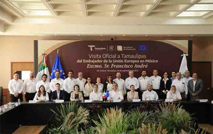 Embajador de la Unión Europea destaca condiciones de seguridad en Tamaulipas 1 AMERICO OK 2