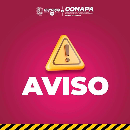 Suspenderán servicio de agua mañana lunes en zona centro y Rancho Grande 1 AVISO COMAPA