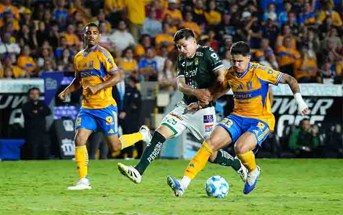 Tigres y León empatan sin goles en 'El Volcán' 3 LEON 2