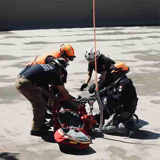 Con helicóptero, rescatan a ciclista en Chipinque 3 RESCATE 2 2
