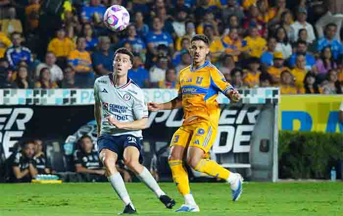Tigres deja ir victoria en dramático empate ante Cruz Azul 2 TIGRES 6