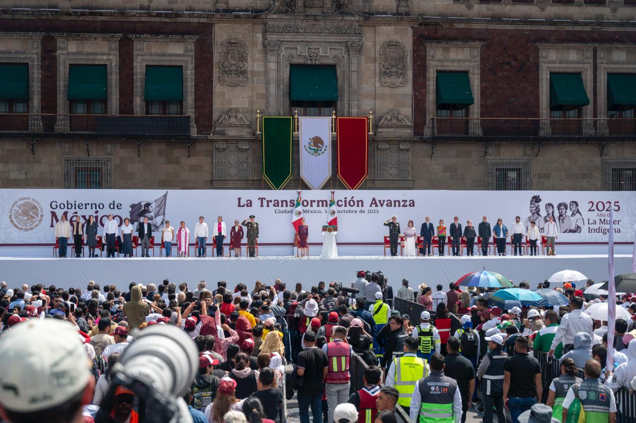 'Vamos bien y nos irá mejor con la presidenta Sheinbaum': Américo 1 WhatsApp Image 2025 10 05 at 3.41.41 PM
