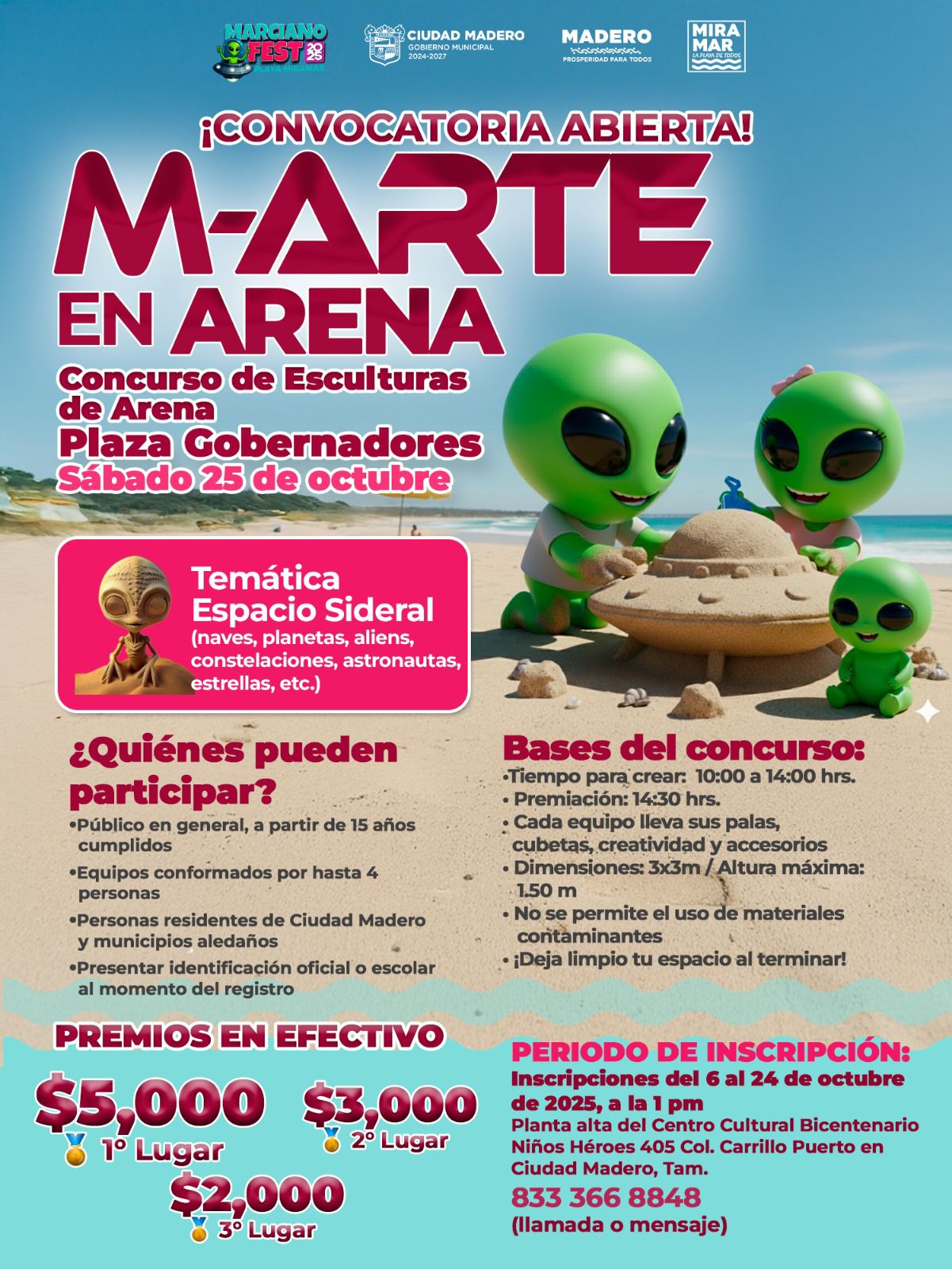 Convocan en Madero a concurso 'M-Arte en la arena' 1 WhatsApp Image 2025 10 08 at 6.25.59 PM