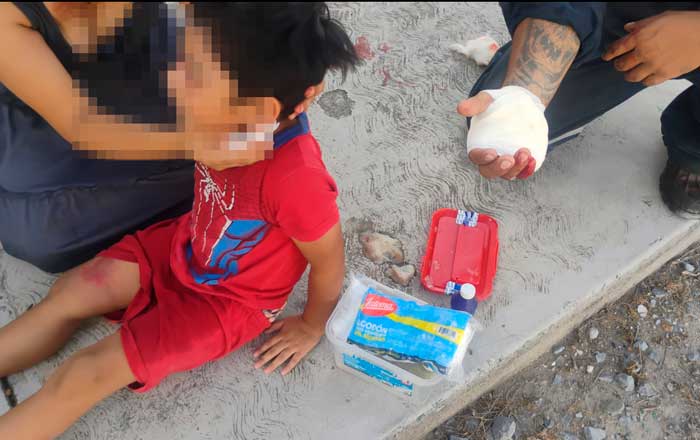 Accidente carretero deja tres lesionados en Reynosa 1 acf
