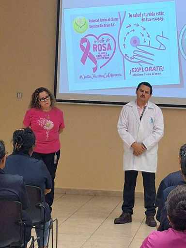 Ofrecen charla sobre concientización del cáncer de mama en Reynosa 2 charla 3