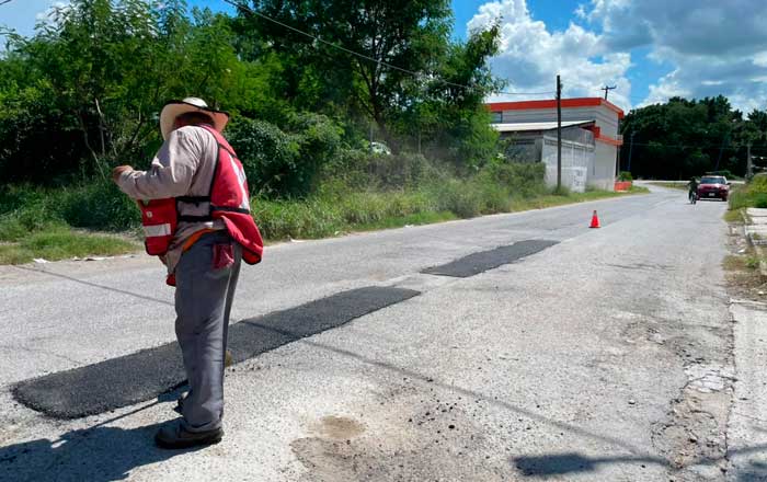 Mantiene Gobierno Municipal de San Fernando programa permanente de bacheo 1 daf 1 1
