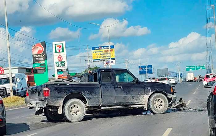 Accidente carretero deja tres lesionados en Reynosa 2 de 1