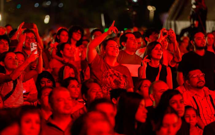 Cierran Los Ángeles Azules con gran baile el Arte Fest San Pedro 2025 1 e